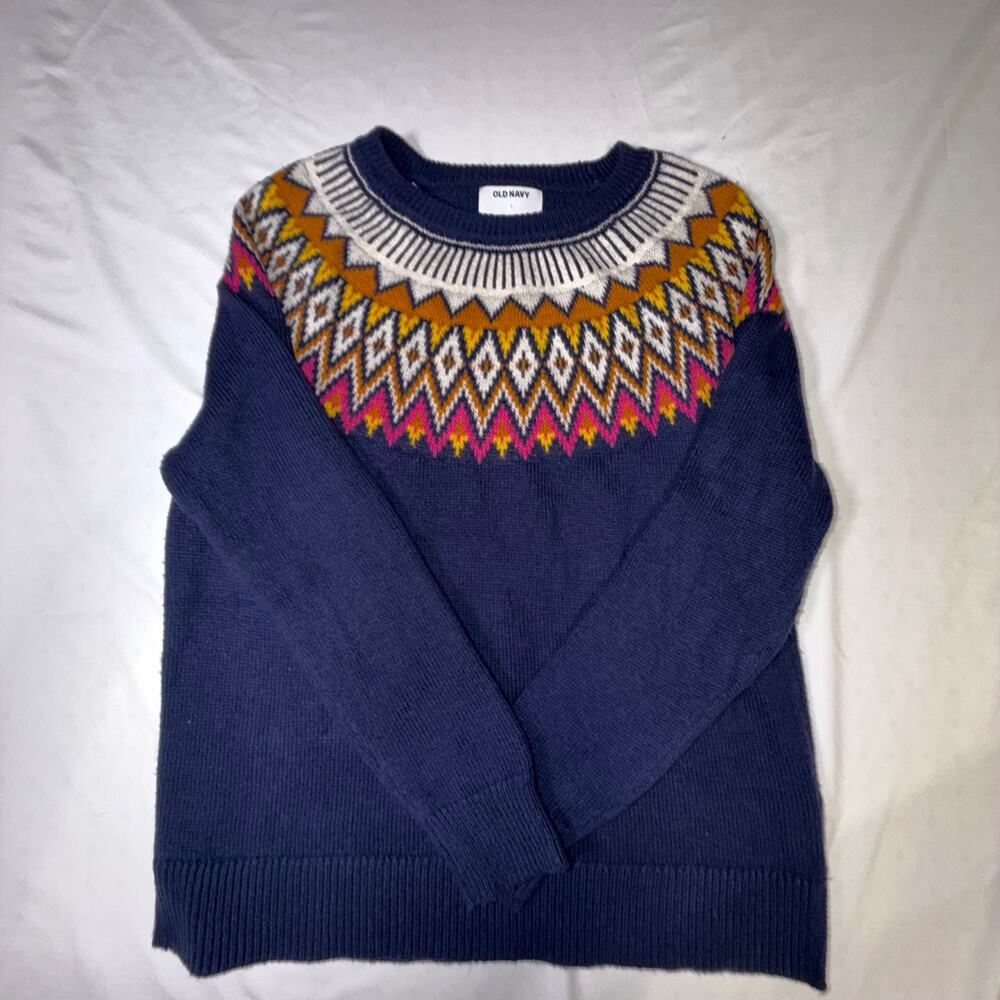 Old Navy Womens Navy Sweater- Size Large